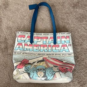 Captain America Coach x Marvel Limited Edition Tote